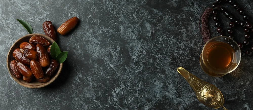 concept of ramadan with food and accessories on bl 2026 01 09 07 21 07 utc