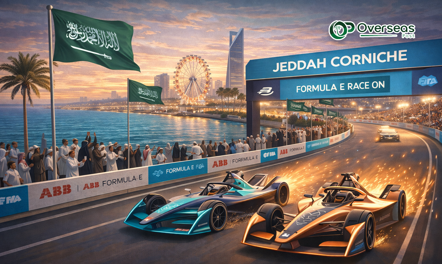 fifa formula e race jeddah cornishe 6