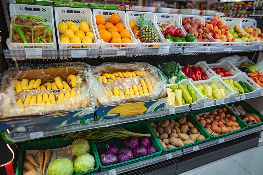 fresh fruits and vegetables displaying on supermar 2026 02 08 05 57 03 utc