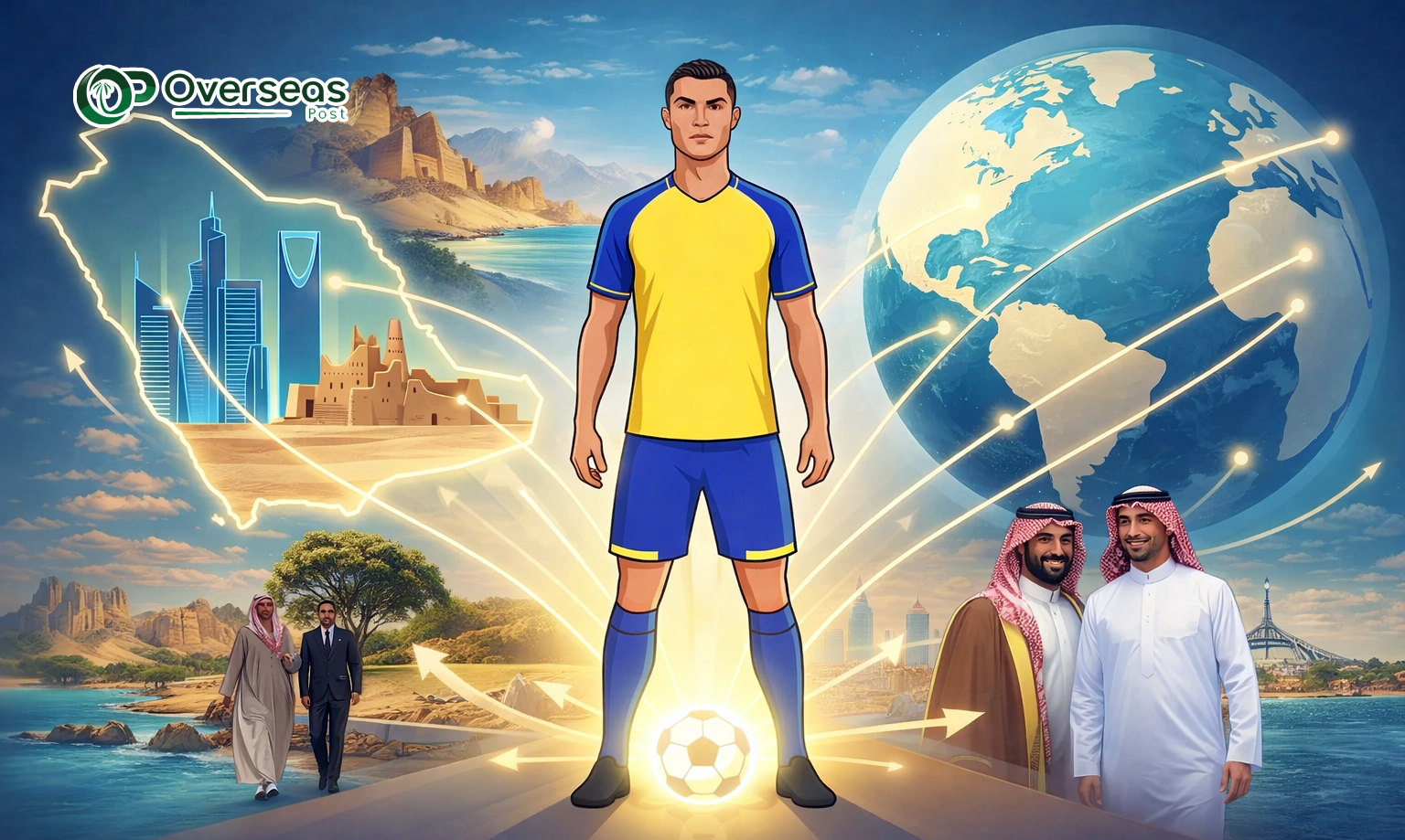 ronaldo with saudi arabia