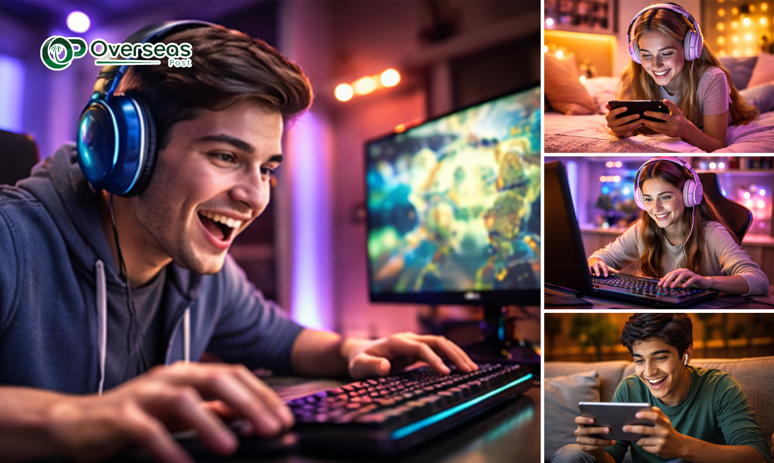 social media and online gaming addict 1
