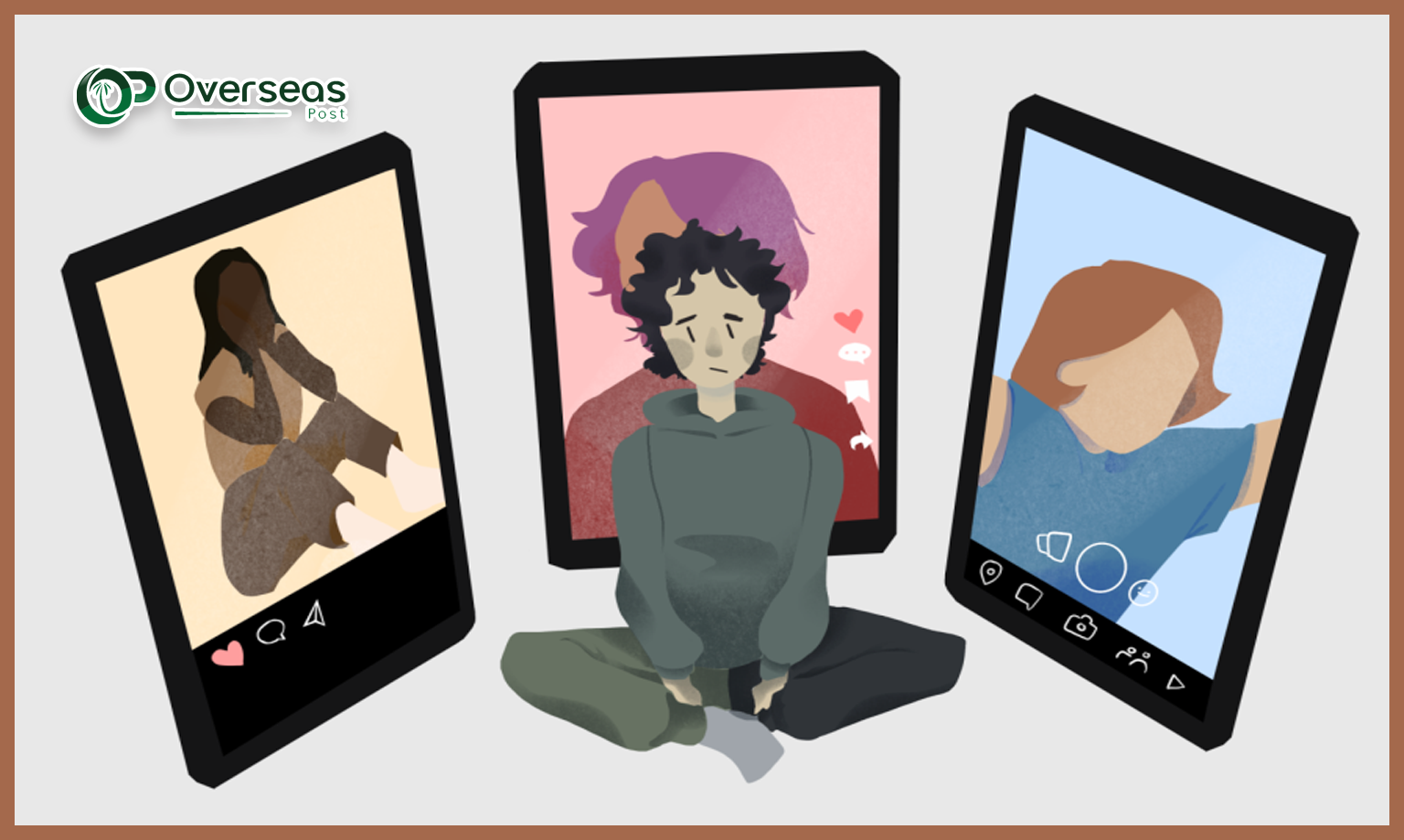 social media and online gaming addict 2