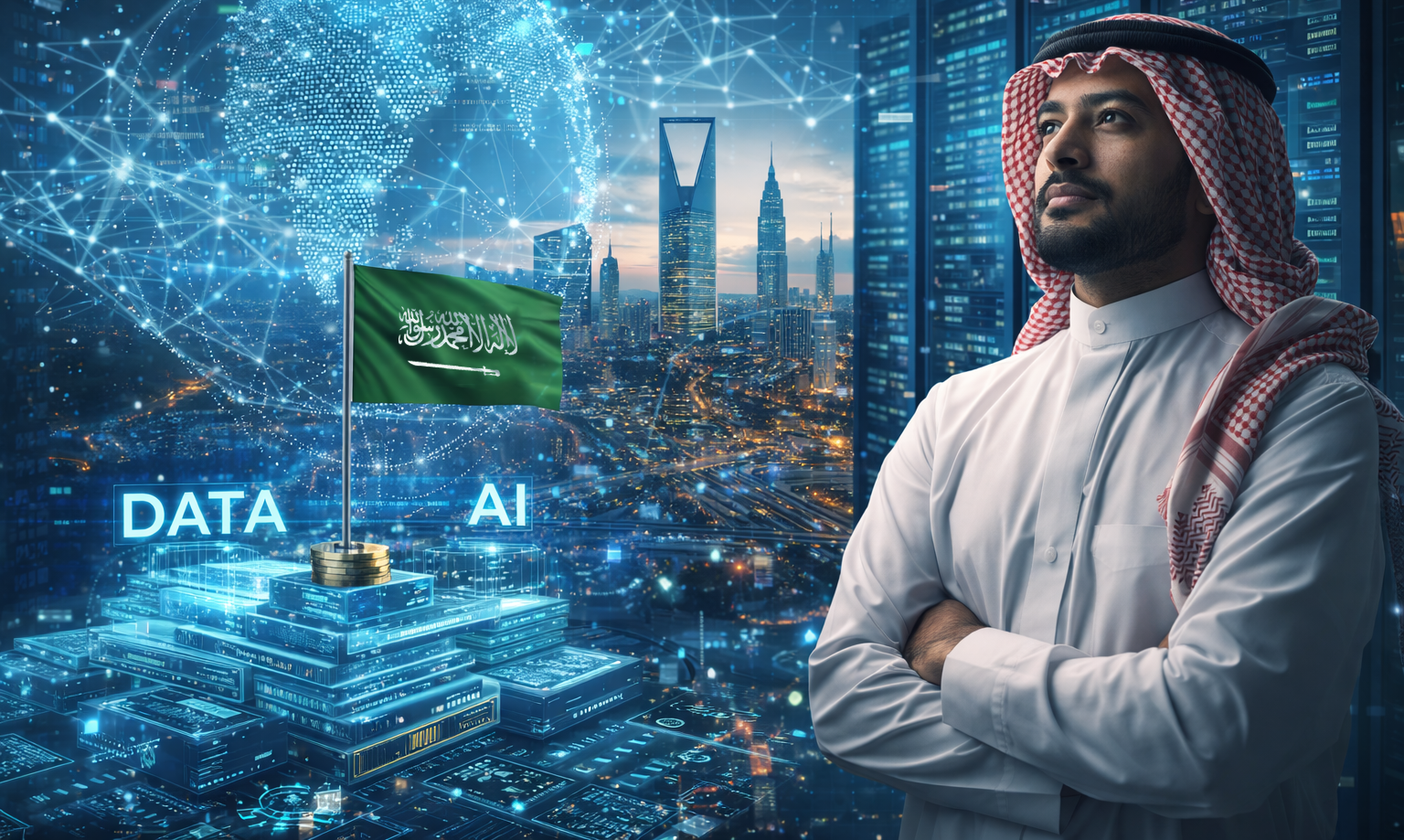 saudi arabia AI artificial intelligence and data technology