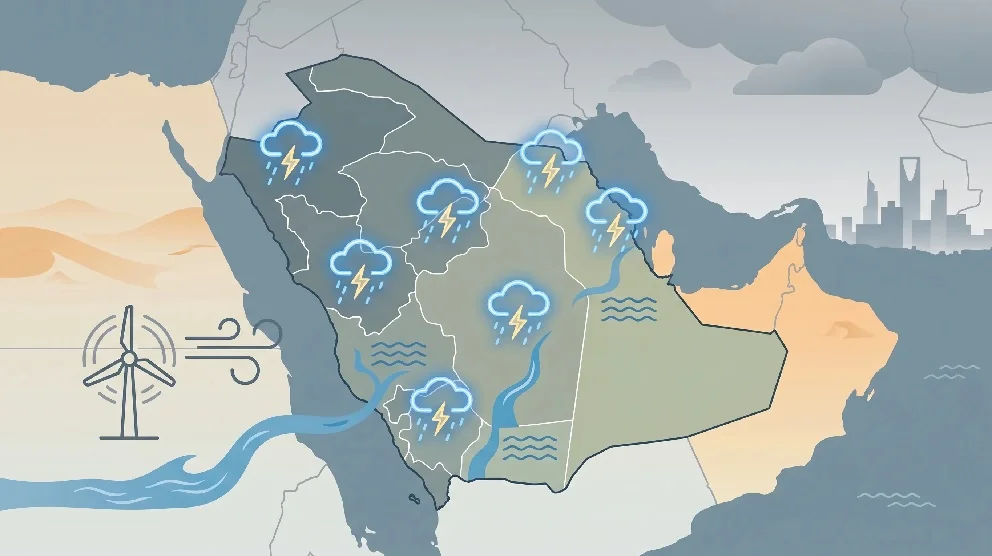 سعودی عرب موسم کی پیشگوئی