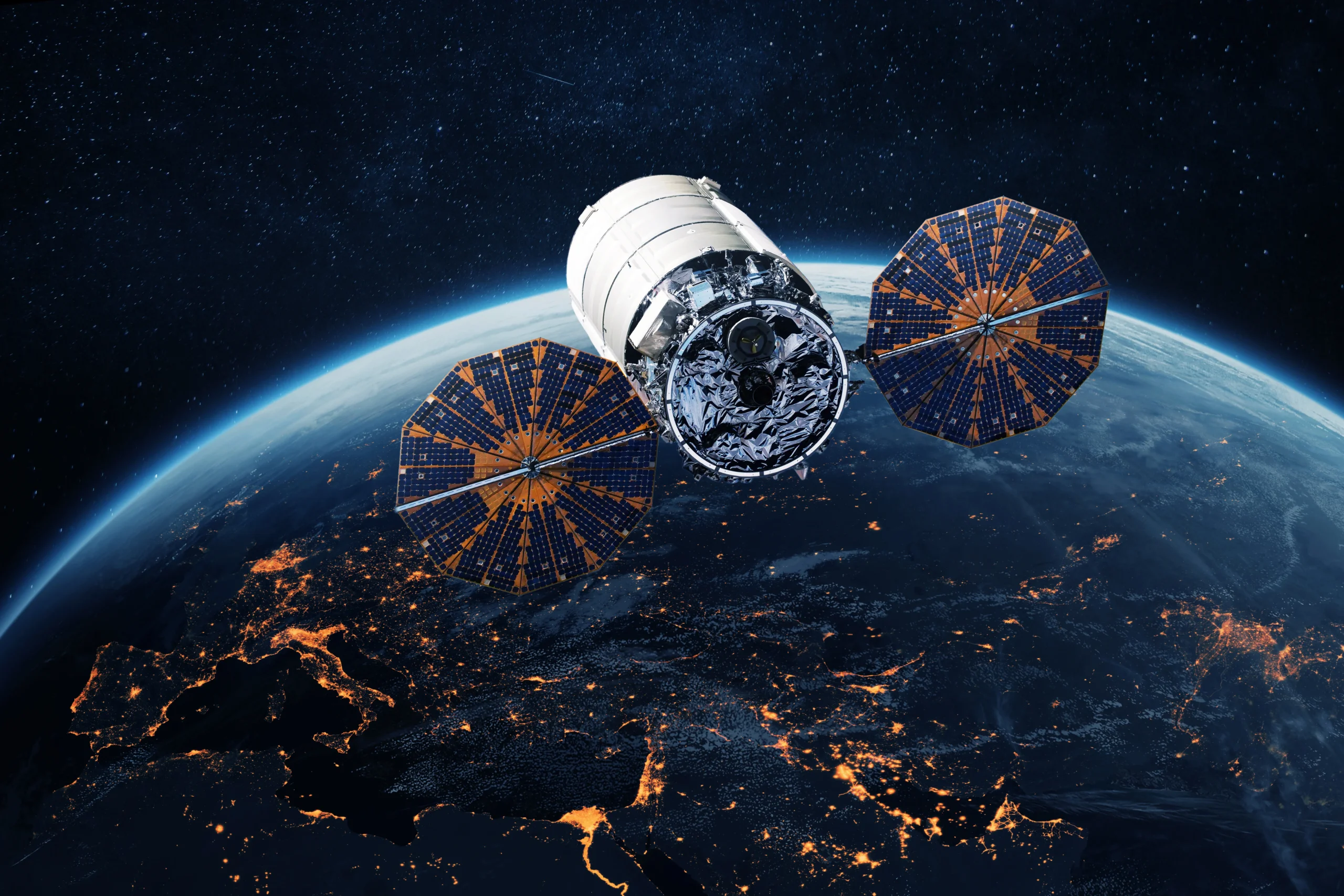 amazing beautiful blue planet earth with satellite 2026 03 09 02 56 13 utc scaled