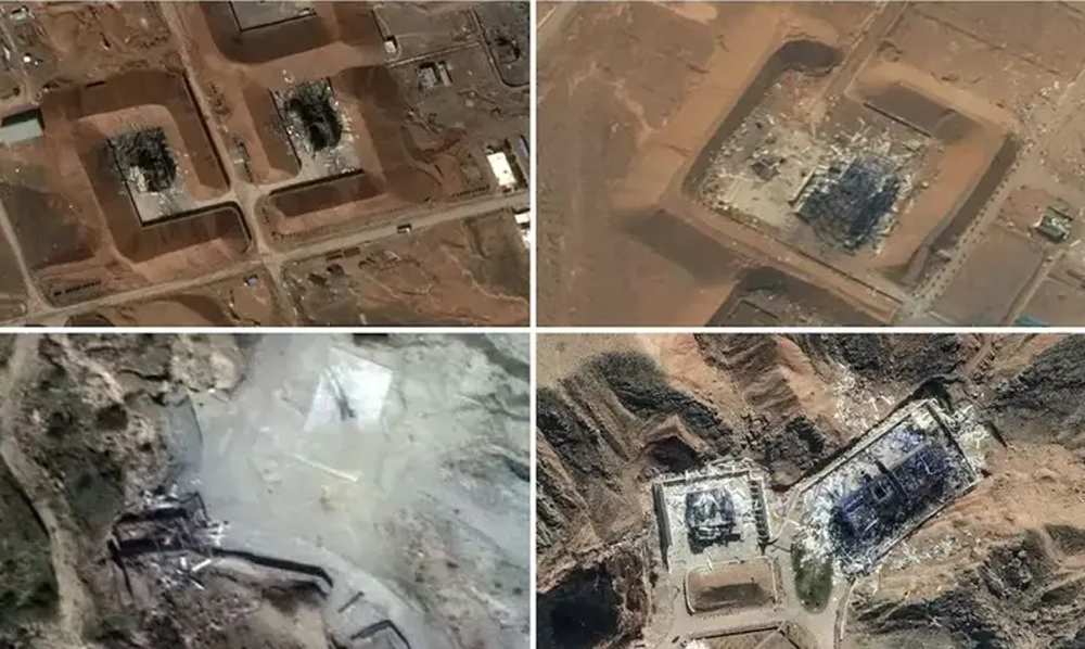 ایران کی 40 روزہ جنگ، تباہ شدہ عسکری تنصیبات اور میزائل مراکز