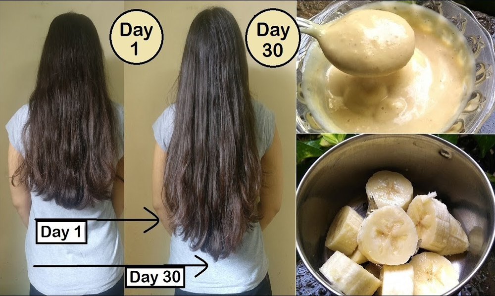 banana hair mask 2
