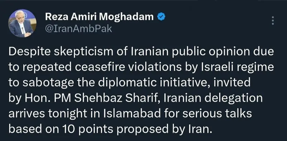iran ambassador to pakistan raza ameeri moghadam