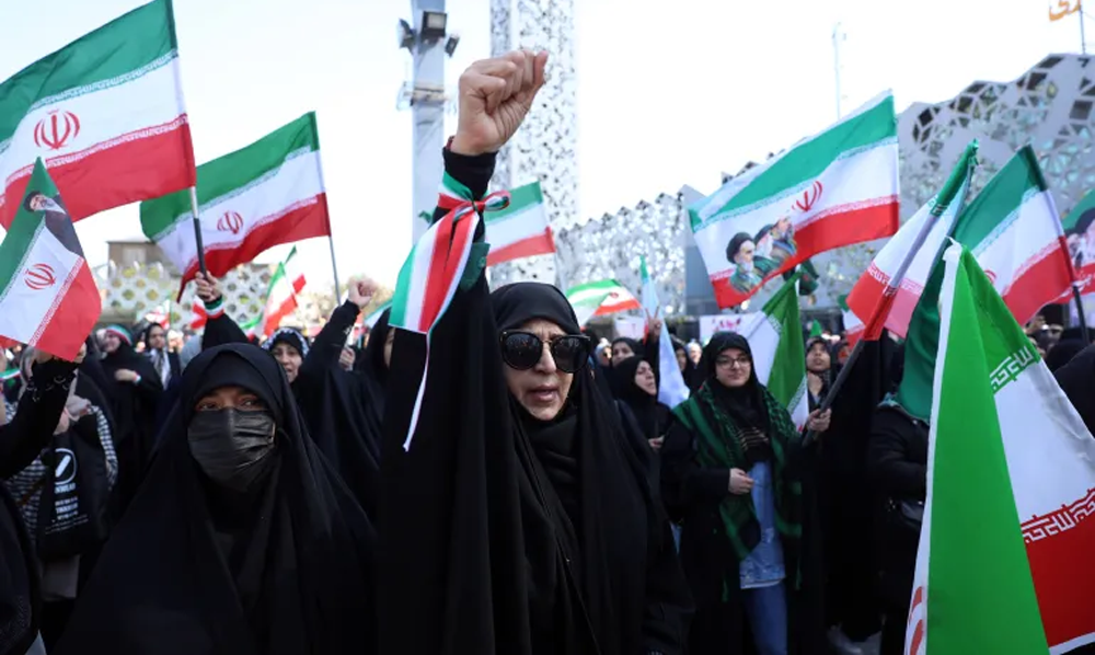 ٹرمپ ایران بیانیہ جنگ آبنائے ہرمز تنازع منظر