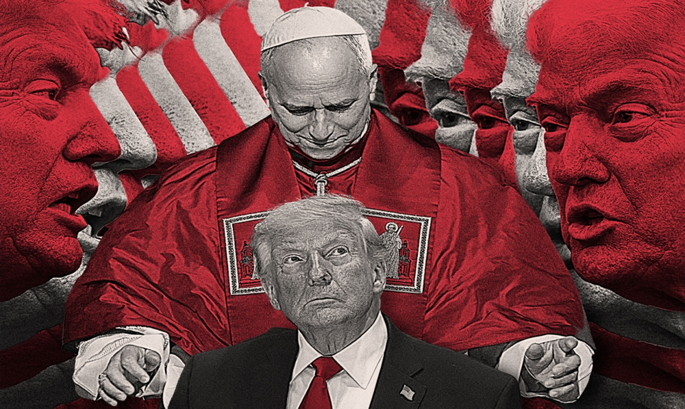 ٹرمپ ویٹیکن کشیدگی پوپ لیو چہاردہم وائٹ ہاؤس تنازع