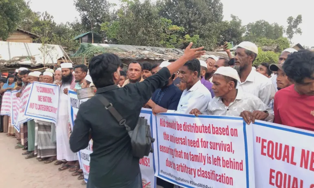 روہنگیا مہاجرین امداد بحران اور بنگلہ دیش کیمپ صورتحال