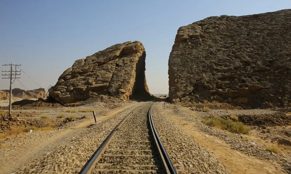 سعودی ترک ریلوے منصوبہ مشرق وسطیٰ تجارت نقشہ