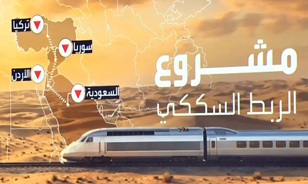 سعودی ترک ریلوے منصوبہ مشرق وسطیٰ تجارت نقشہ