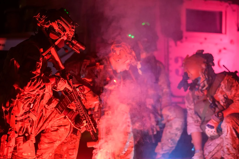 soldiers in military operation at night in soldier 2026 01 07 01 41 00 utc
