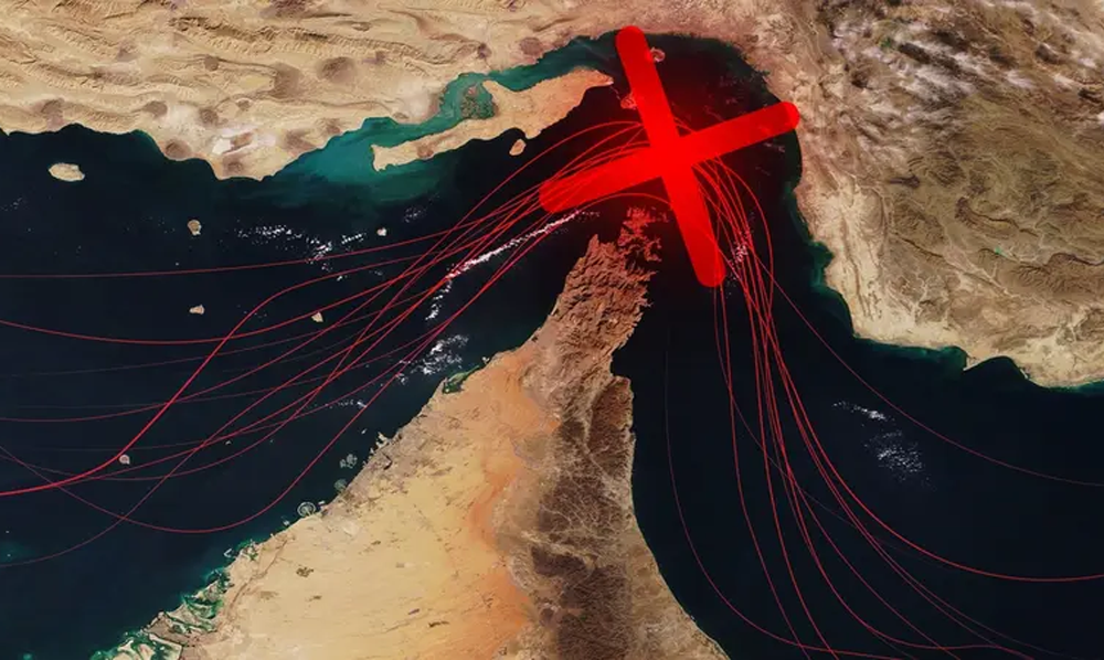 ایران امریکی محاصرہ دھمکی کے بعد آبنائے ہرمز صورتحال