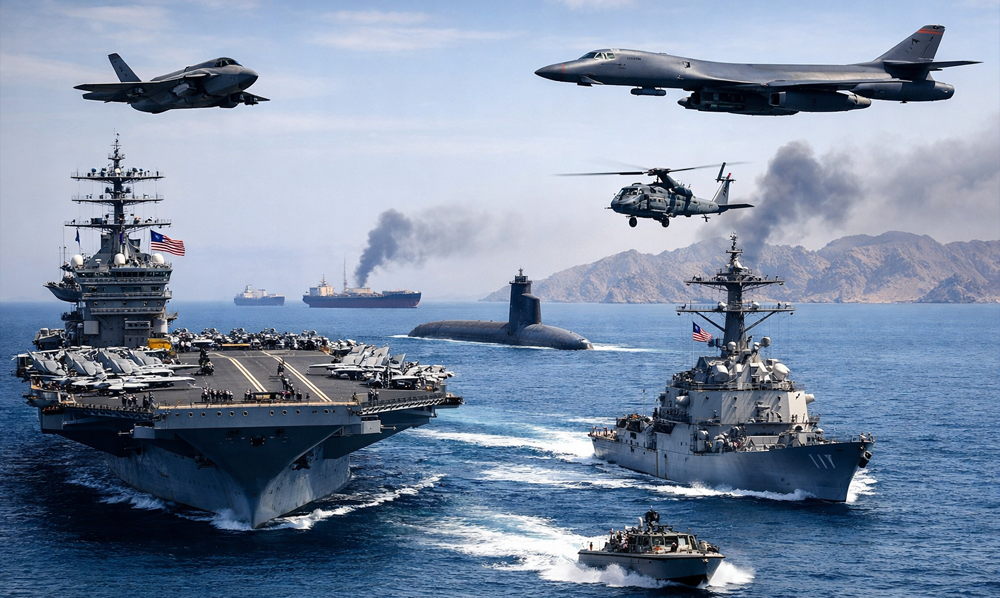 امریکی ناکابندی کامیابی اور ایران امریکہ بیانیہ جنگ تحلیل