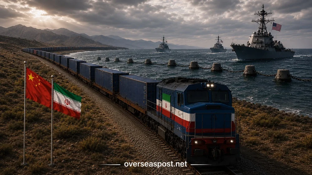 ایران چین ریلوے تجارت