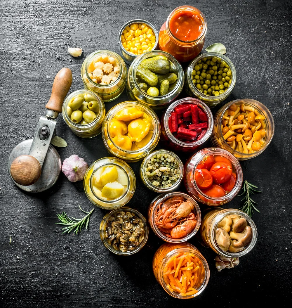 assorted jars of pickled vegetables and seafood 2026 03 09 06 36 38 utc
