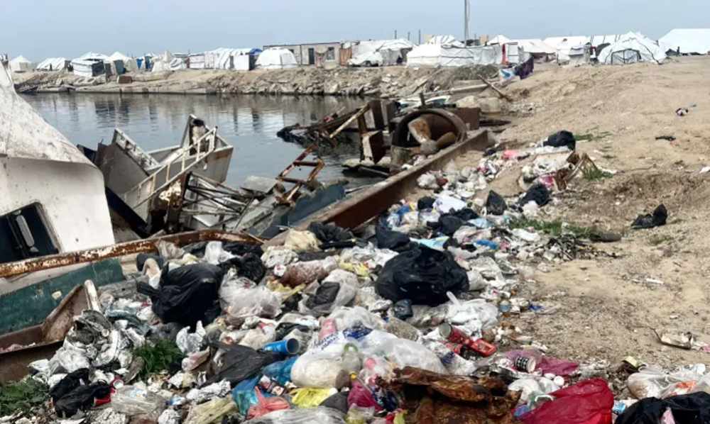 غزہ میں پھنسے مصری شہریوں کا احتجاج اور صدر سیسی سے واپسی کی اپیل کا ایک خاکہ