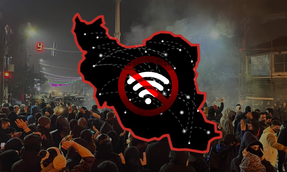 ایران میں انٹرنیٹ کی بندش اور تہران کی مارکیٹ میں معاشی بحران کی عکاسی
