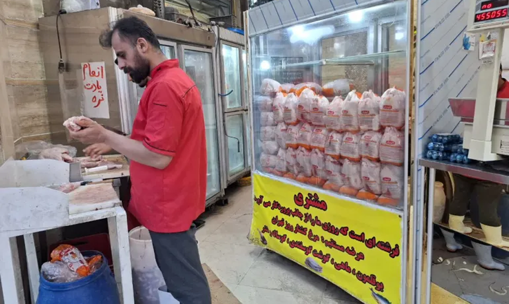 ایران میں مہنگائی اور تہران کے بازاروں میں معاشی بحران کا منظر