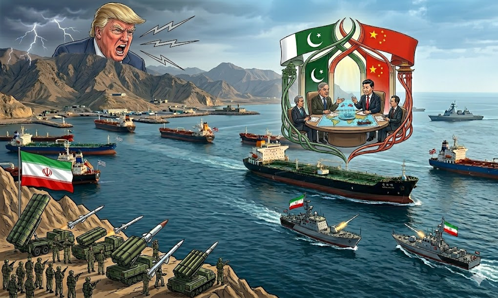 ایران امریکہ کشیدگی اور آبنائے ہرمز میں بحری ناکہ بندی کی صورتحال
