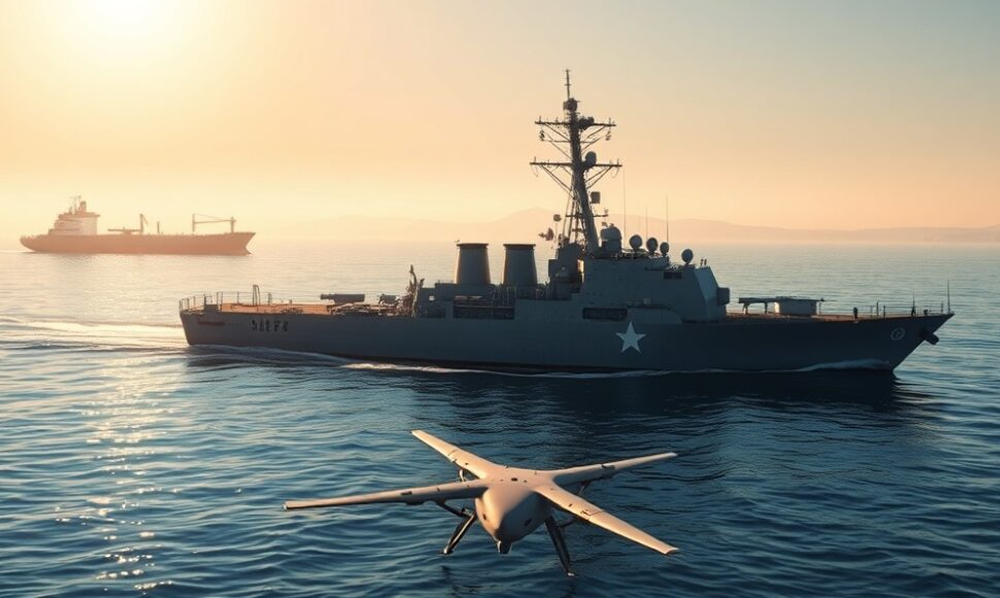 پروجیکٹ فریڈم پلس اور آبنائے ہرمز میں امریکی و ایرانی بحری افواج کے تناؤ کی عکاسی