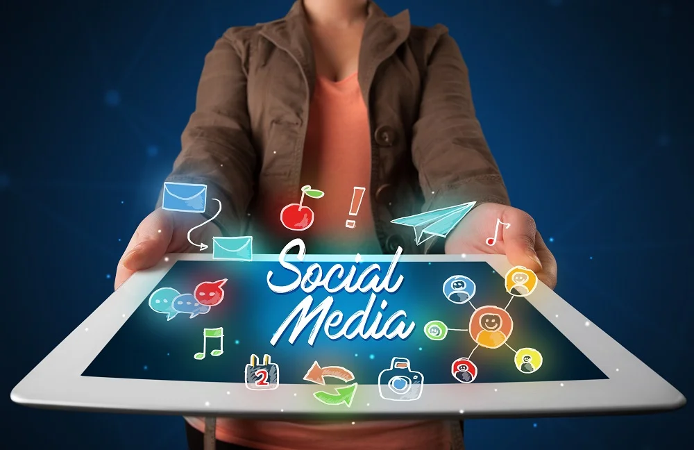 tablet displaying social media communications 2026 03 26 02 37 36 utc