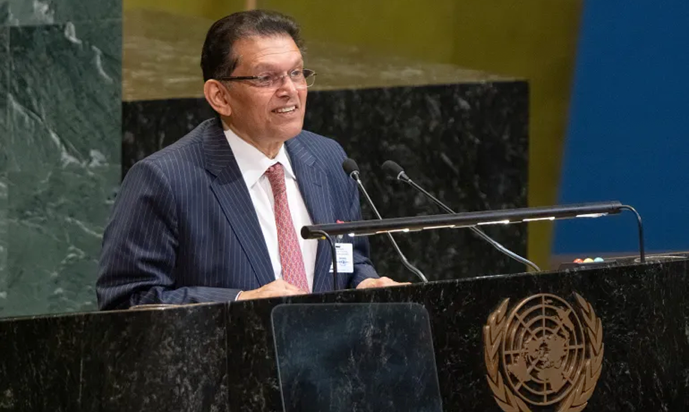 بنگلہ دیش کے وزیر خارجہ خلیل الرحمن اقوام متحدہ کی جنرل اسمبلی کے نو منتخب صدر