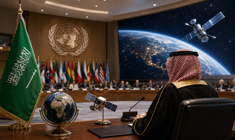 سعودی عرب کی اقوام متحدہ کی خلائی کمیٹی میں شمولیت اور انجینئر مریح الشہرانی کی کامیابی
