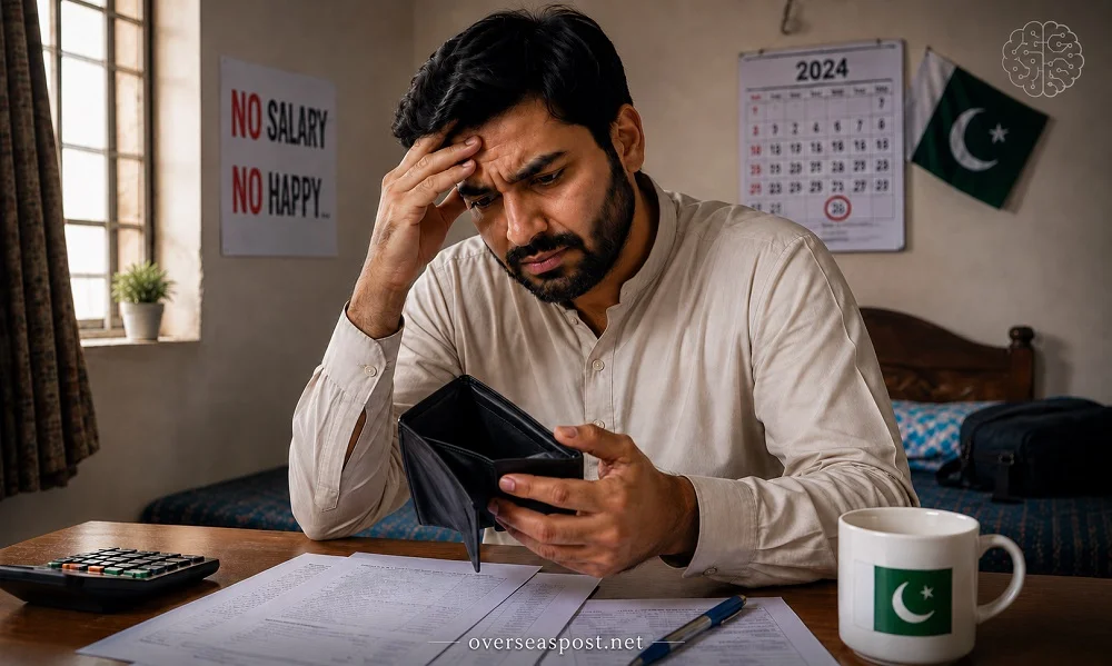 سعودی عرب میں تنخواہ نہ ملنے کی شکایت