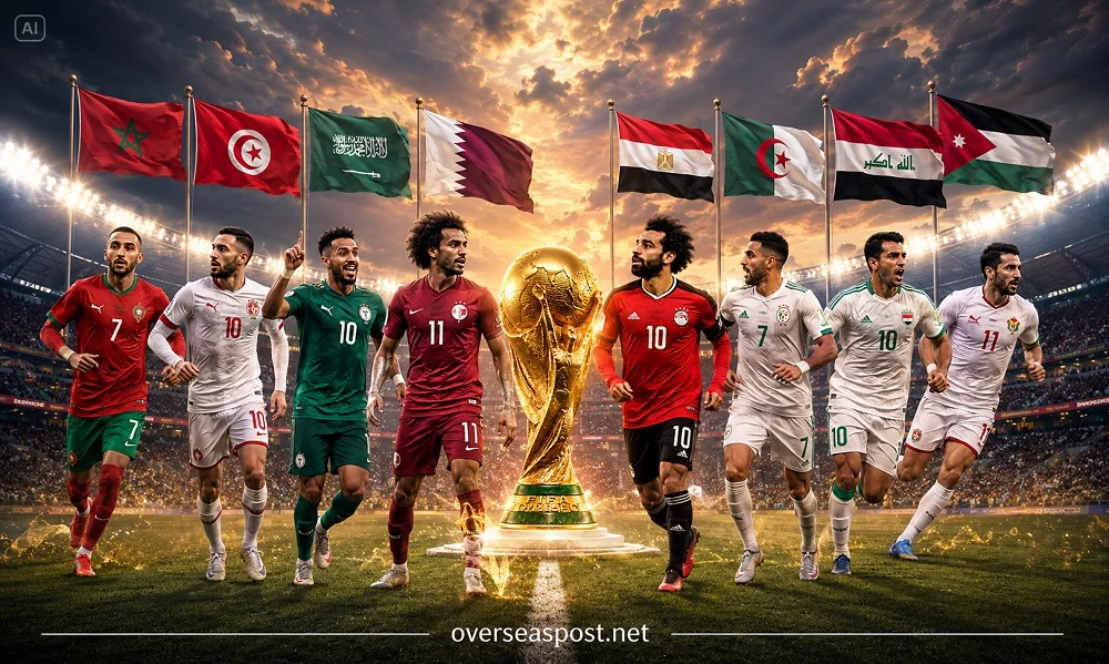 ورلڈ کپ 2026 عرب ٹیموں کی انعامی رقم