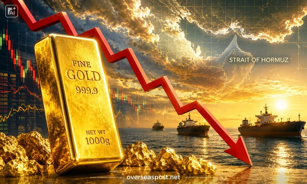 سونے کی قیمت میں کمی
