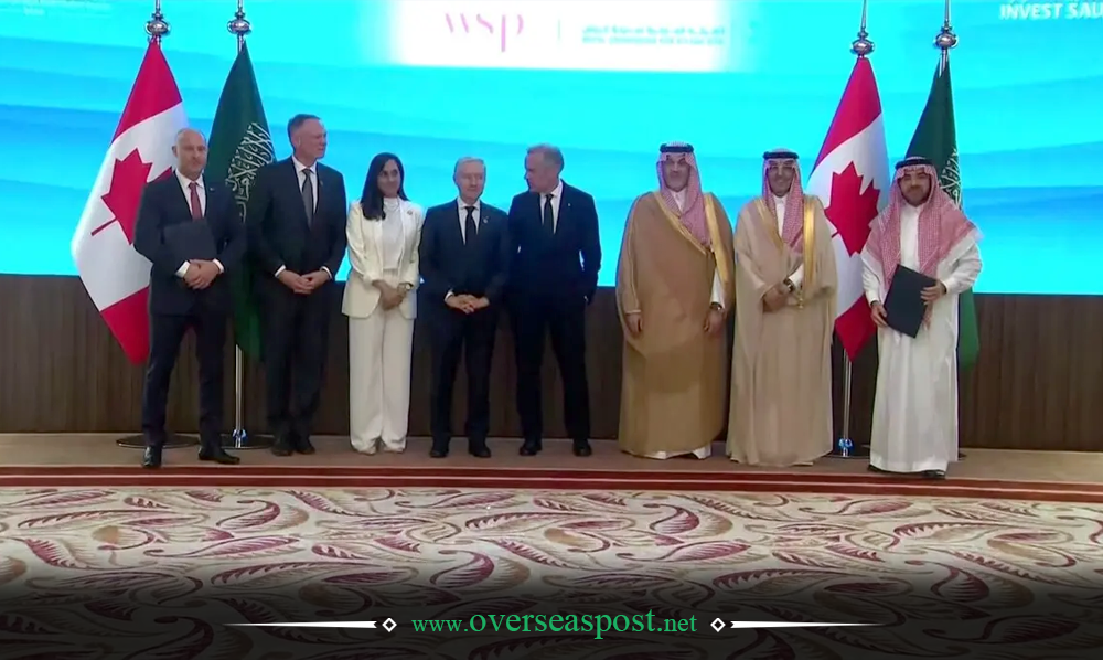 سعودی-کینیڈا تعلقات اور انویسٹمنٹ فورم میں سرمایہ کاری کے معاہدوں کا منظر