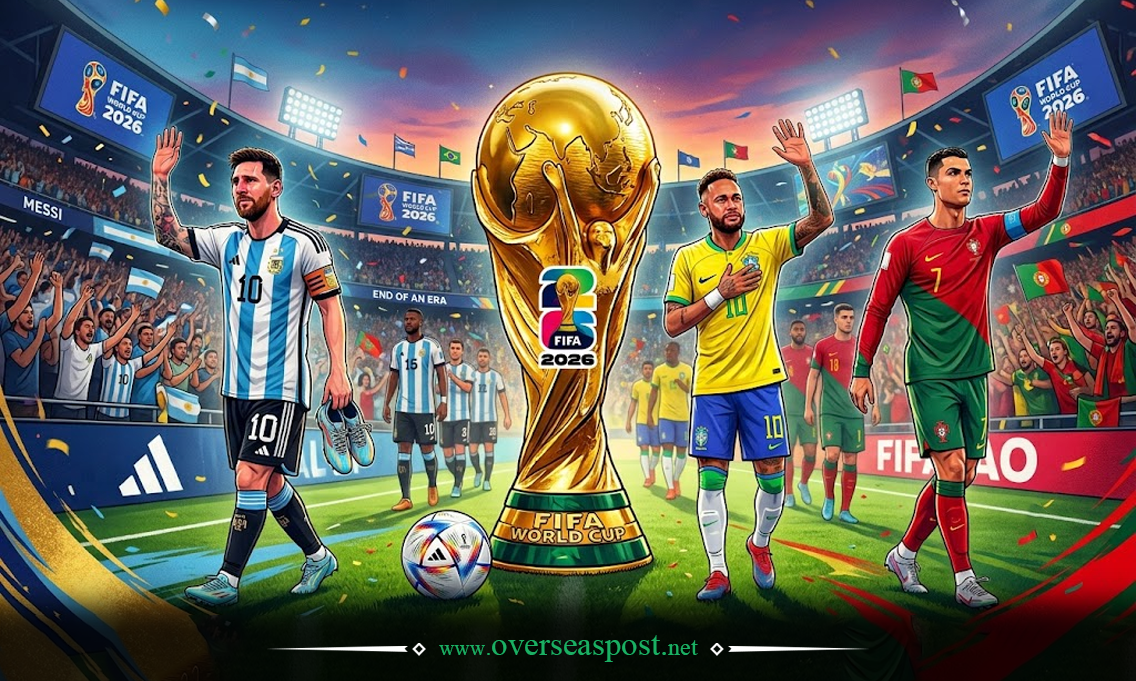 فٹبال ورلڈکپ 2026 میں لیونل میسی اور کرسٹیانو رونالڈو کا آخری ٹورنامنٹ