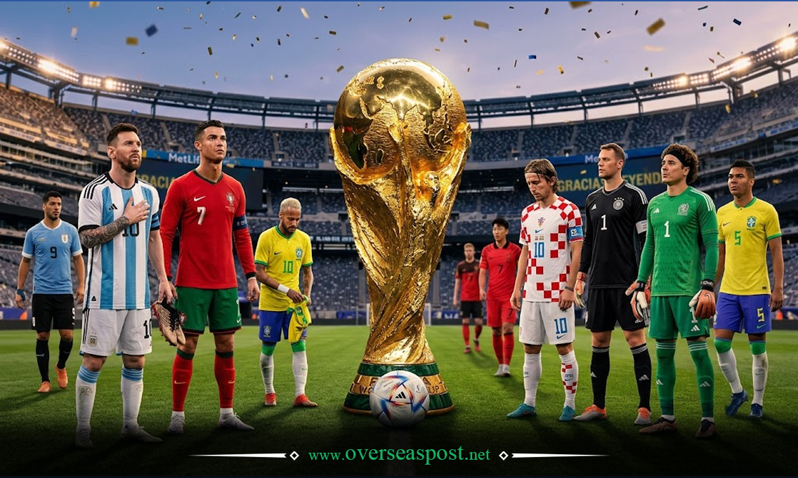 فٹبال ورلڈکپ 2026 میں لیونل میسی اور کرسٹیانو رونالڈو کا آخری ٹورنامنٹ