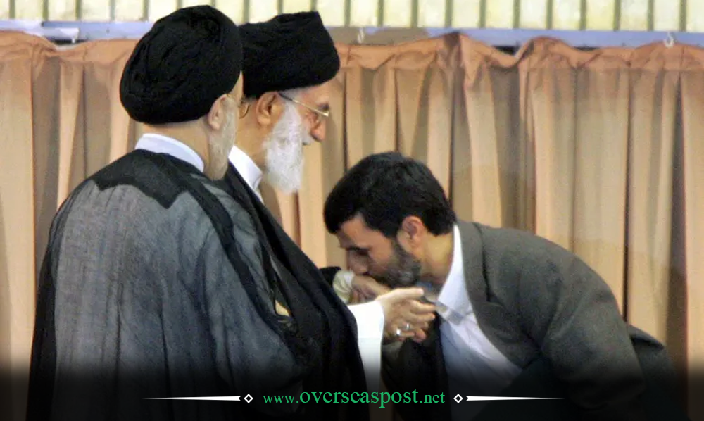 ایران کے سابق صدر محمود احمدی نژاد اور ان پر موساد کے ساتھ مبینہ روابط کے الزامات کا منظر