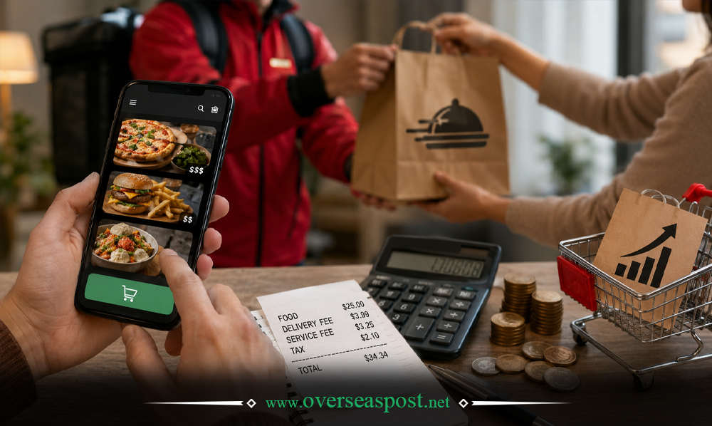 آن لائن فوڈ ڈلیوری ایپ کے ذریعے کھانا آرڈر کرنے کے اضافی اخراجات