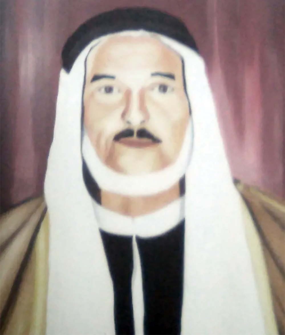 جزیرہ نما سینا میں 1968ء کی تاریخی کانفرنس اور بدو رہنما شیخ سالم الہرش کا تصویری خاکہ