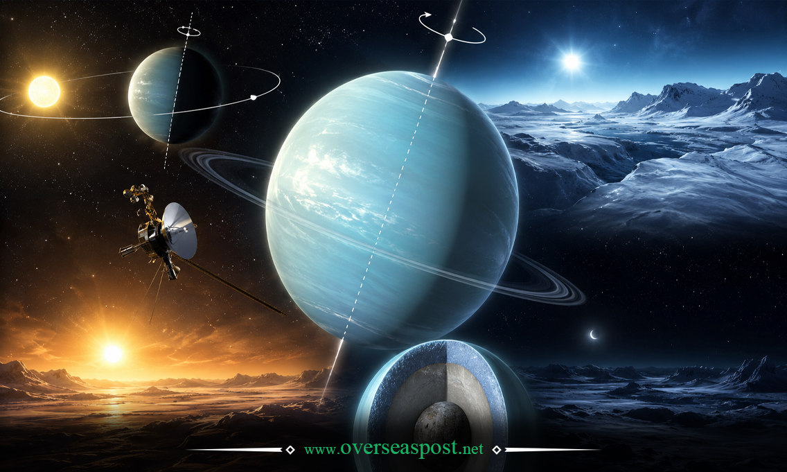 یورینس سیارہ اور 42 سال بعد سورج غروب ہونے کے حقائق