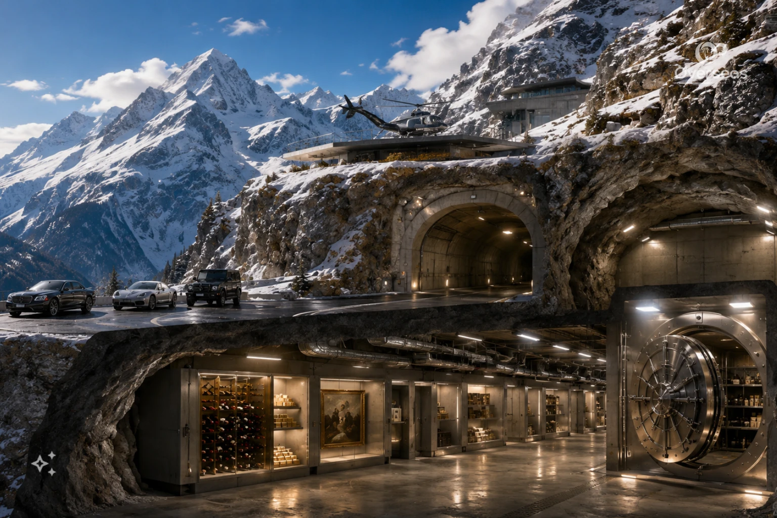 Swiss Alps Bunkers