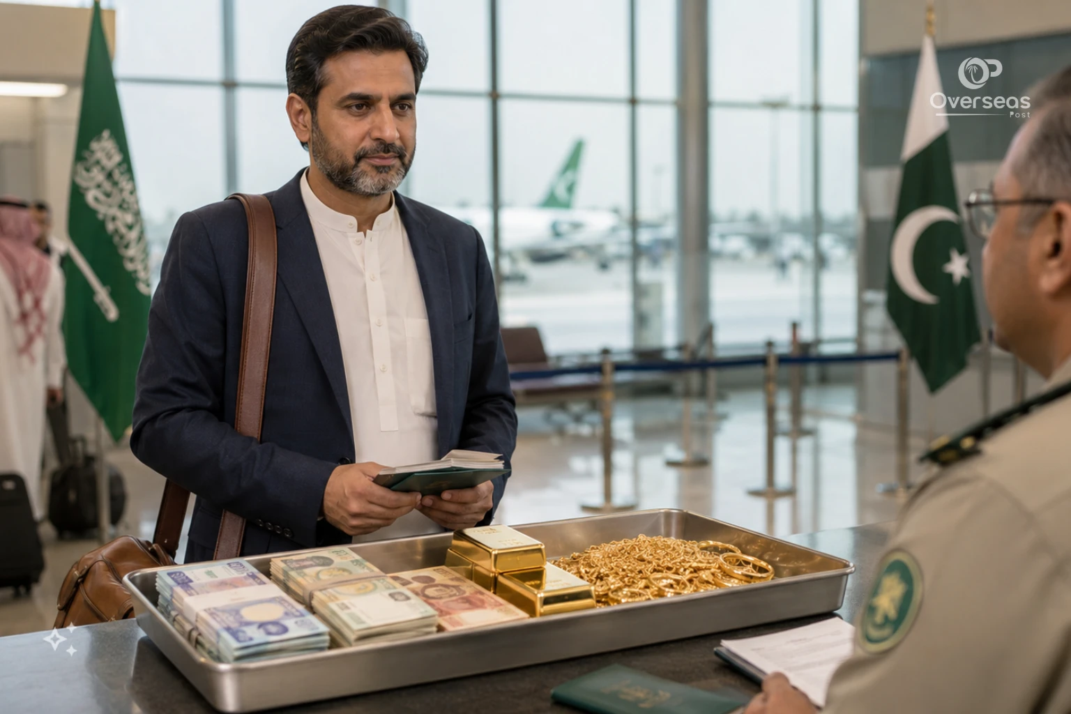 کیش اور سونا پاکستان لے جانے کا قانون
