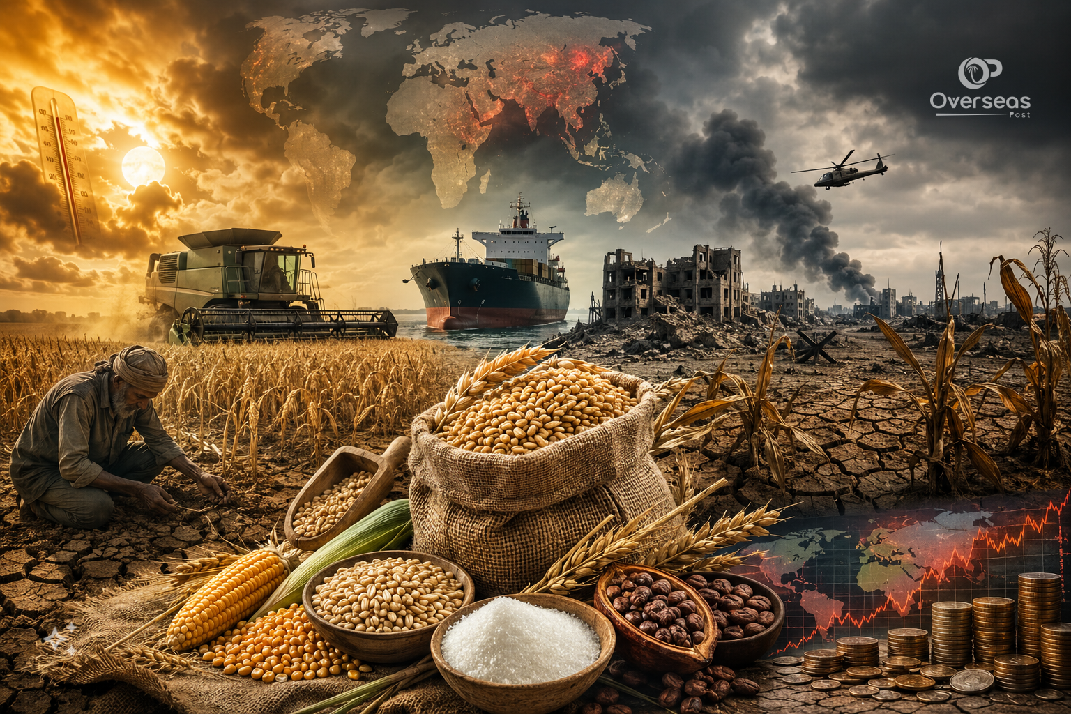 خوراک کا بحران اور زرعی اجناس کی عالمی قیمتوں میں اضافہ