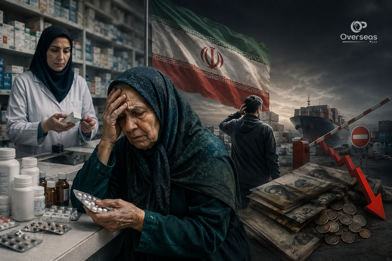 ایران ادویات بحران اور فارمیسیوں پر نایاب ادویات کی تلاش