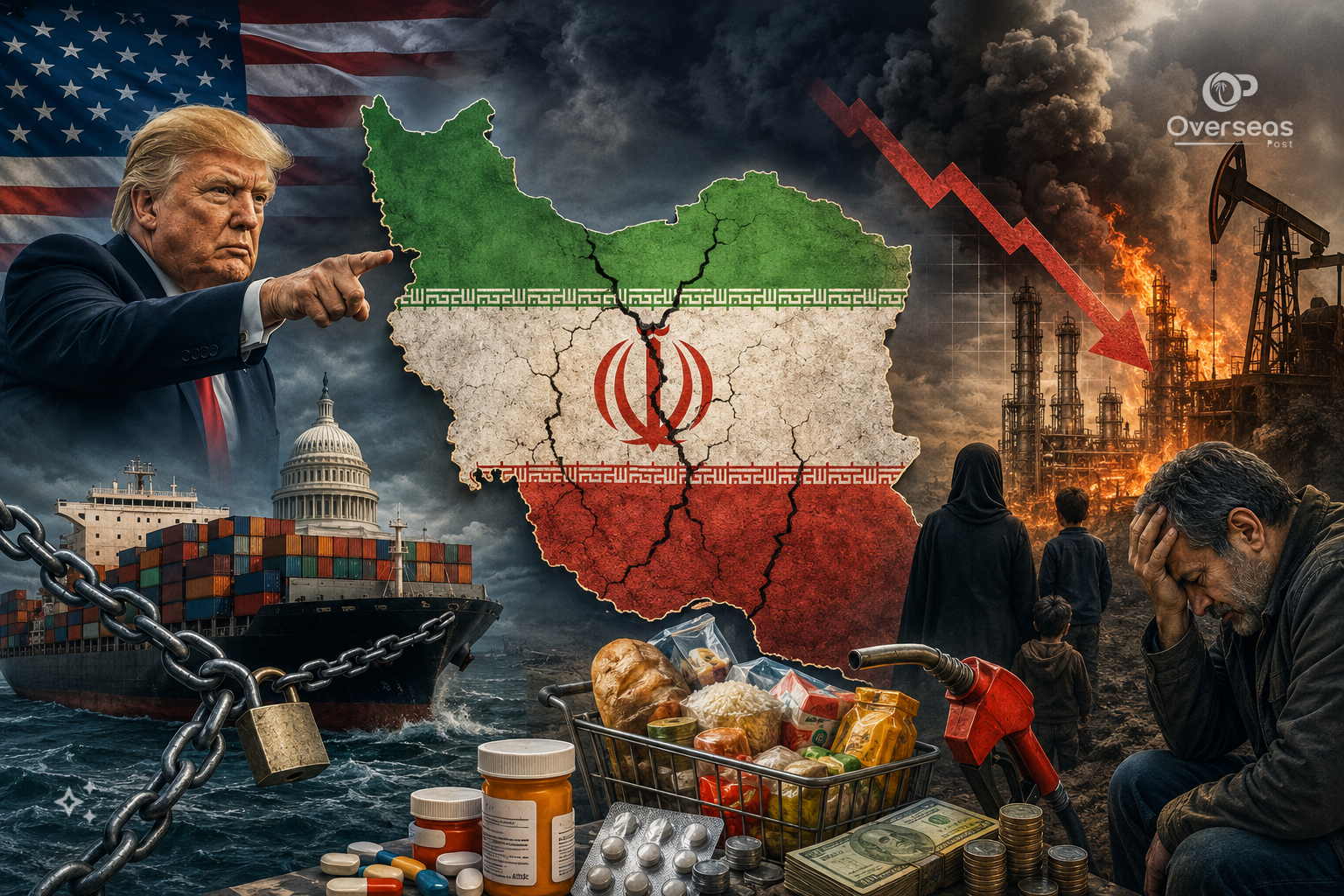 ایران پر امریکی معاشی پابندیاں اور تہران کی کرنسی مارکیٹ کا بحران