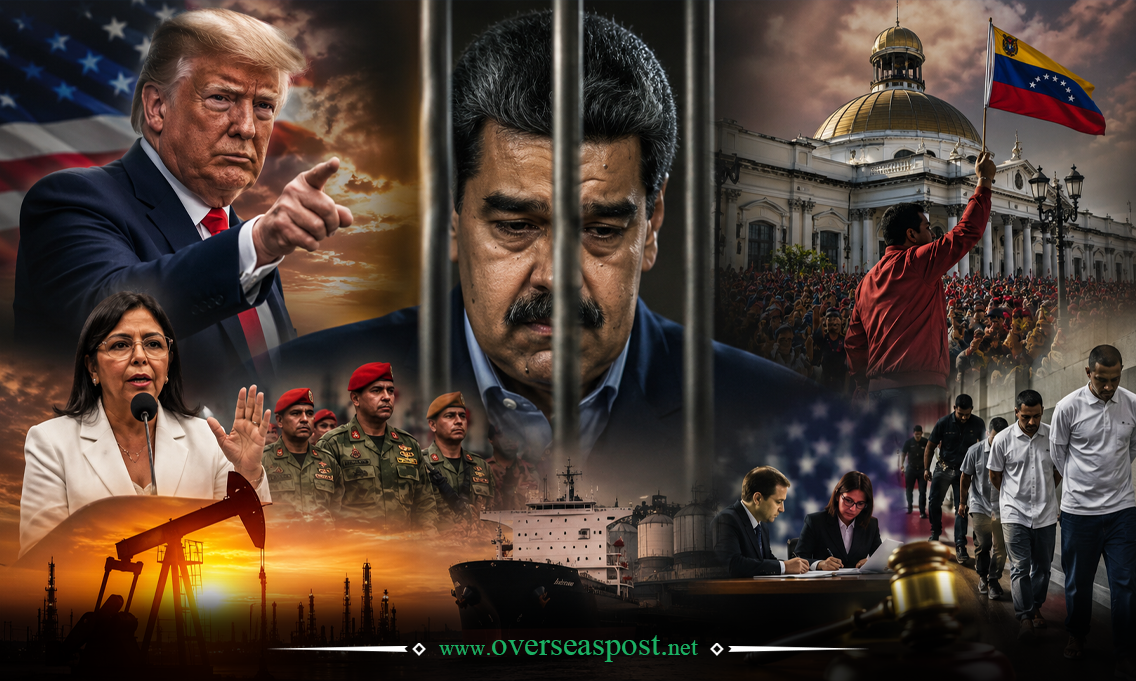 نکولس مادورو کا زوال اور وینزویلا کے سیاسی اقتدار کی تبدیلی