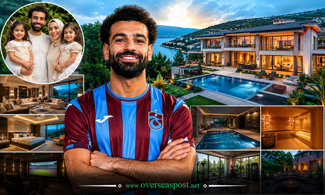 محمد صلاح کا ترکیہ میں شاندار ولا اور رہائش
