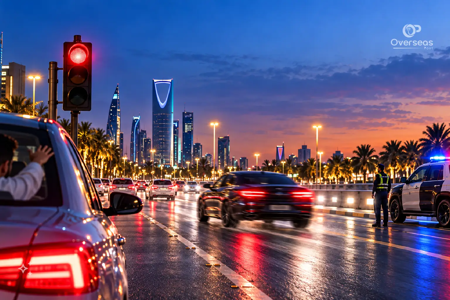 Saudi traffic violations