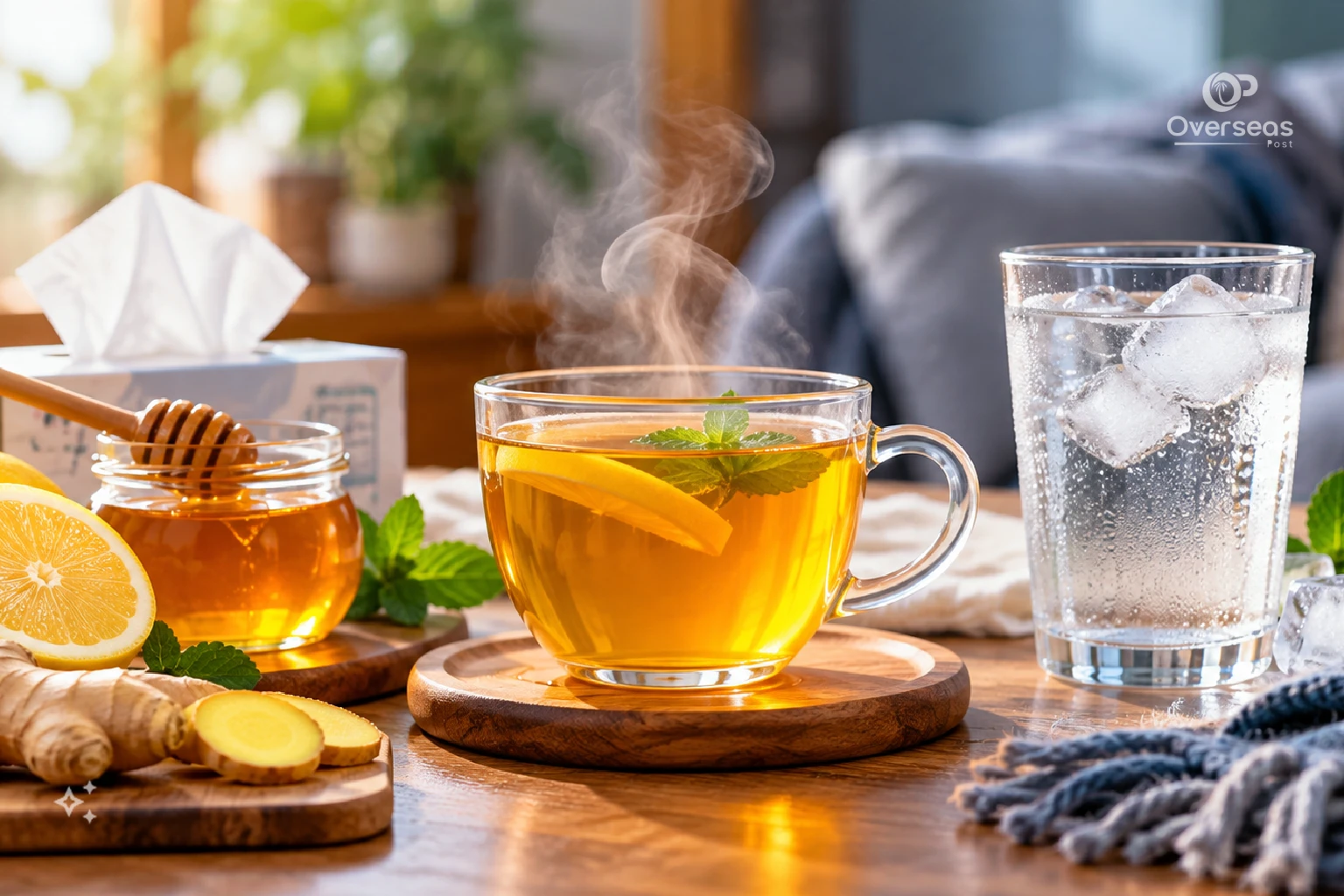 Sore Throat Hot or Cold Water