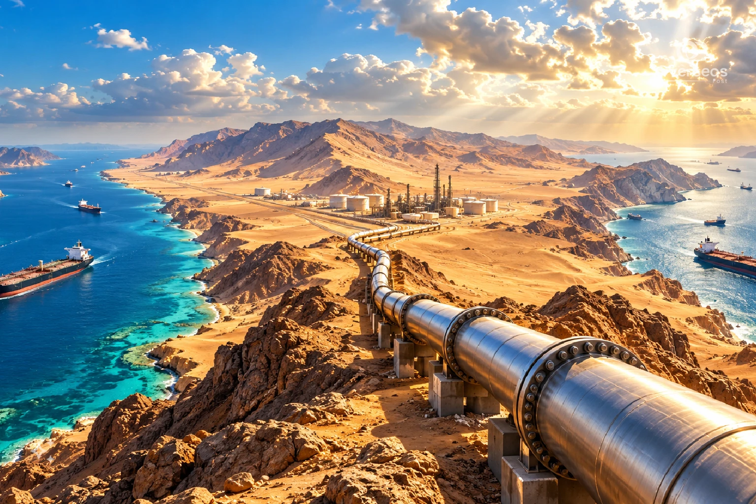 East-West pipeline